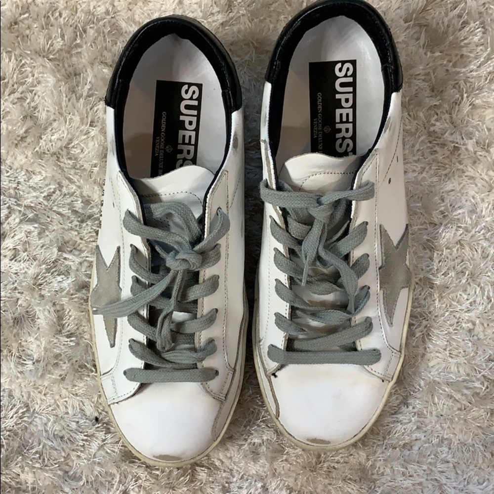 SOLD Golden Goose Leather Superstar sneakers - Picture 4 of 8